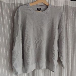 Mens grey sweater